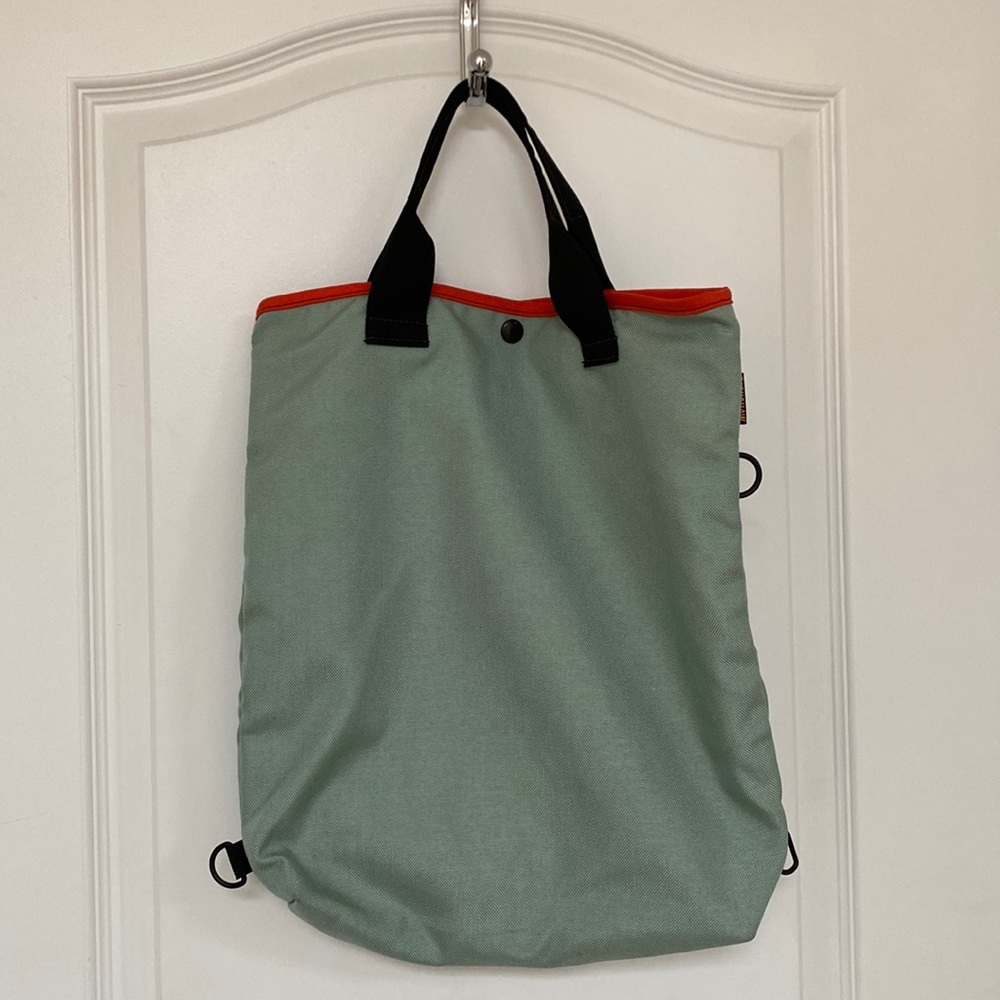 Rickshaw tote with backpack straps